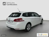 Usado Peugeot 308 SW Style 100 CV (73 kW) 2020 Blanco Familiar