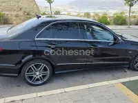 Usado Mercedes E220 Avantgarde 170 CV (125 kW) 2012 Negro Berlina