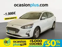 Usado Ford Focus Trend+ 120 CV (88 kW) 2019 Blanco Familiar