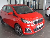 Usado Peugeot 108 Allure 72 CV (52 kW) 2021 Rojo Utilitario