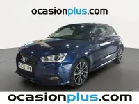 Usado Audi A1 S-Line 90 CV (66 kW) 2015 Azul Utilitario