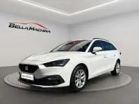 Usado Seat Leon Style 150 CV (110 kW) 2021 Blanco Familiar