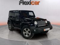 Usado Jeep Wrangler Sahara 200 CV (147 kW) 2017 Negro SUV
