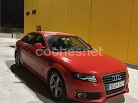 Usado Audi A4 180 CV (132 kW) 2009 Rojo Berlina