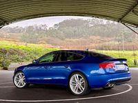 Usado Audi A5 Sportback Ambiente 190 CV (139 kW) 2017 Azul Utilitario