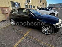 Usado BMW 118 Sport Line 143 CV (105 kW) 2007 Negro Utilitario