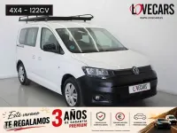 Usado VW Caddy 122 CV (89 kW) 2022 Blanco Monovolumen