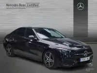 Usado Mercedes C220 AMG line 200 CV (147 kW) 2025 Negro obsidiana Berlina