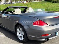 Usado BMW 630 Cabriolet 258 CV (189 kW) 2007 Verde Descapotable