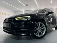 Usado Audi A3 Sportback Attraction 150 CV (110 kW) 2015 Negro Utilitario