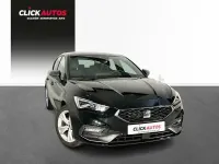 Usado Seat Leon FR 130 CV (95 kW) 2023 Negro Berlina