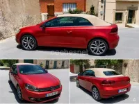 Usado VW Golf Cabriolet 105 CV (77 kW) 2011 Rojo Descapotable