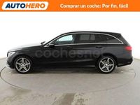 Usado Mercedes C220 AMG line 170 CV (125 kW) 2016 Negro Familiar