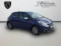 Usado Peugeot 208 Style 75 CV (55 kW) 2016 Azul Utilitario