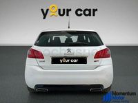 Usado Peugeot 308 GT-line 130 CV (95 kW) 2020 Blanco Berlina