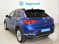 Usado VW T-Roc Advance 110 CV (80 kW) 2021 Azul SUV