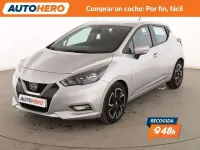Usado Nissan Micra Acenta 92 CV (67 kW) 2022 Gris Utilitario
