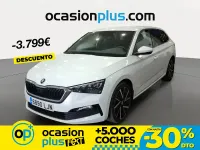 Usado Skoda 110 R Sport 150 CV (110 kW) 2020 Blanco Berlina