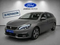 Usado Peugeot 308 SW Allure 130 CV (95 kW) 2021 Gris Familiar
