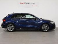 Usado Audi A3 150 CV (110 kW) 2021 Azul