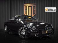 Usado Mercedes C220 194 CV (142 kW) 2019 Negro Descapotable