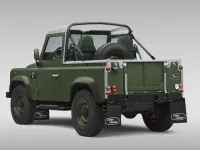 Usado Land Rover Defender 122 CV (89 kW) 2002 Verde Familiar