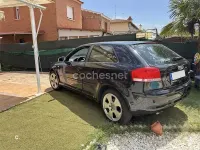 Usado Audi A3 S-Line 105 CV (77 kW) 2007 Negro Utilitario