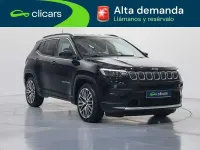 Usado Jeep Compass Limited 131 CV (96 kW) 2022 Negro SUV