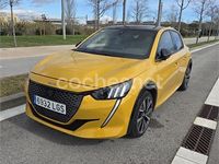 Usado Peugeot 208 GT-line 130 CV (95 kW) 2020 Amarillo Utilitario