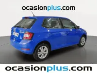 Usado Skoda Fabia 75 CV (55 kW) 2019 Azul Utilitario