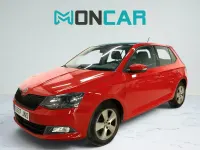Usado Skoda Fabia Ambition 90 CV (66 kW) 2016 Rojo Berlina