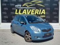 Usado Toyota Yaris Sol 87 CV (63 kW) 2008 Azul Utilitario