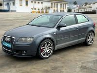 Usado Audi A3 Ambition 140 CV (102 kW) 2007 Gris / plata Utilitario