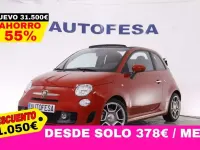 Usado Abarth 500C 140 CV (102 kW) 2016 Rojo Descapotable
