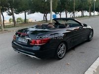 Usado Mercedes E250 204 CV (150 kW) 2013 Negro Descapotable