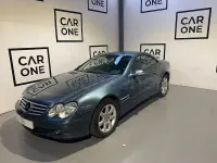 Usado Mercedes SL500 306 CV (225 kW) 2002 Azul Descapotable
