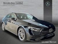 Usado Mercedes A200 AMG line 150 CV (110 kW) 2023 Negro noche