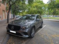 Usado Mercedes GLC220 AMG line 170 CV (125 kW) 2016 Gris / plata SUV