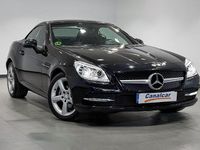 Usado Mercedes SLK200 184 CV (135 kW) 2011 Negro Descapotable