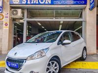 Usado Peugeot 208 Active 82 CV (60 kW) 2015 Blanco Utilitario