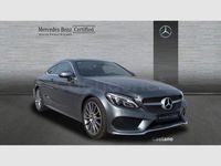 Usado Mercedes C220 170 CV (125 kW) 2018 Gris / plata Coupe