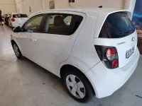 Usado Chevrolet Aveo LT 101 CV (74 kW) 2012 Blanco Berlina