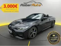 Usado BMW 420 190 CV (139 kW) 2021 Negro Descapotable