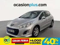 Usado Peugeot 308 Active 111 CV (81 kW) 2012 Plateado Utilitario