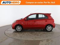 Usado Nissan Micra Acenta 80 CV (58 kW) 2016 Rojo Berlina