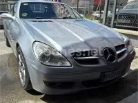 Usado Mercedes SLK200 163 CV (119 kW) 2005 Gris / plata Descapotable