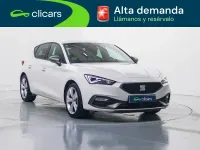 Usado Seat Leon FR 150 CV (110 kW) 2022 Blanco Berlina