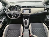 Usado Nissan Micra Acenta 92 CV (67 kW) 2017 Gris/plata Utilitario