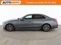 Usado Mercedes C220 AMG line 200 CV (147 kW) 2022 Gris / plata Berlina
