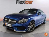 Usado Mercedes C220 170 CV (125 kW) 2016 Azul Coupe